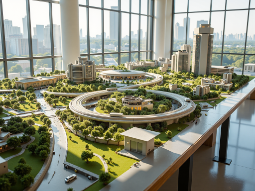 青岛西海岸新区城市全景鸟瞰图,现代化建筑群与自然景观和谐融合,展现城市发展活力